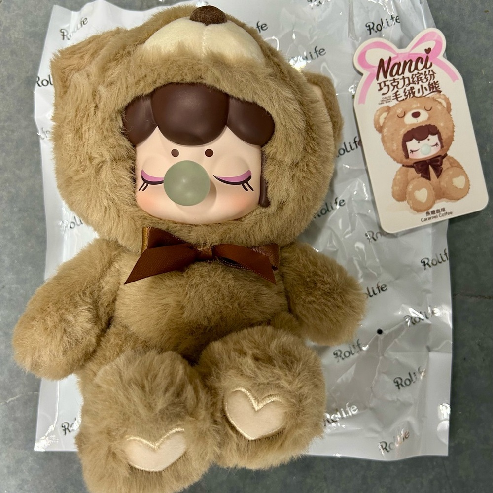 Nanci Brown Bubble Bear Plush Toy